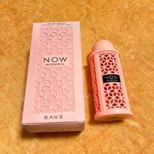 Rave Now Women Eau de Parfum 3.4 oz 100ml Pink Spray Fragrance EDP Boxed